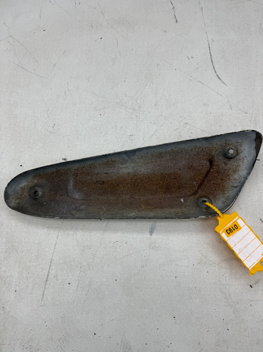 125 uitlaat hitteschild lang model