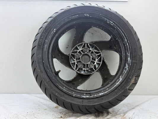 Gilera Runner achterwiel DD 2t zwart 125cc 180cc