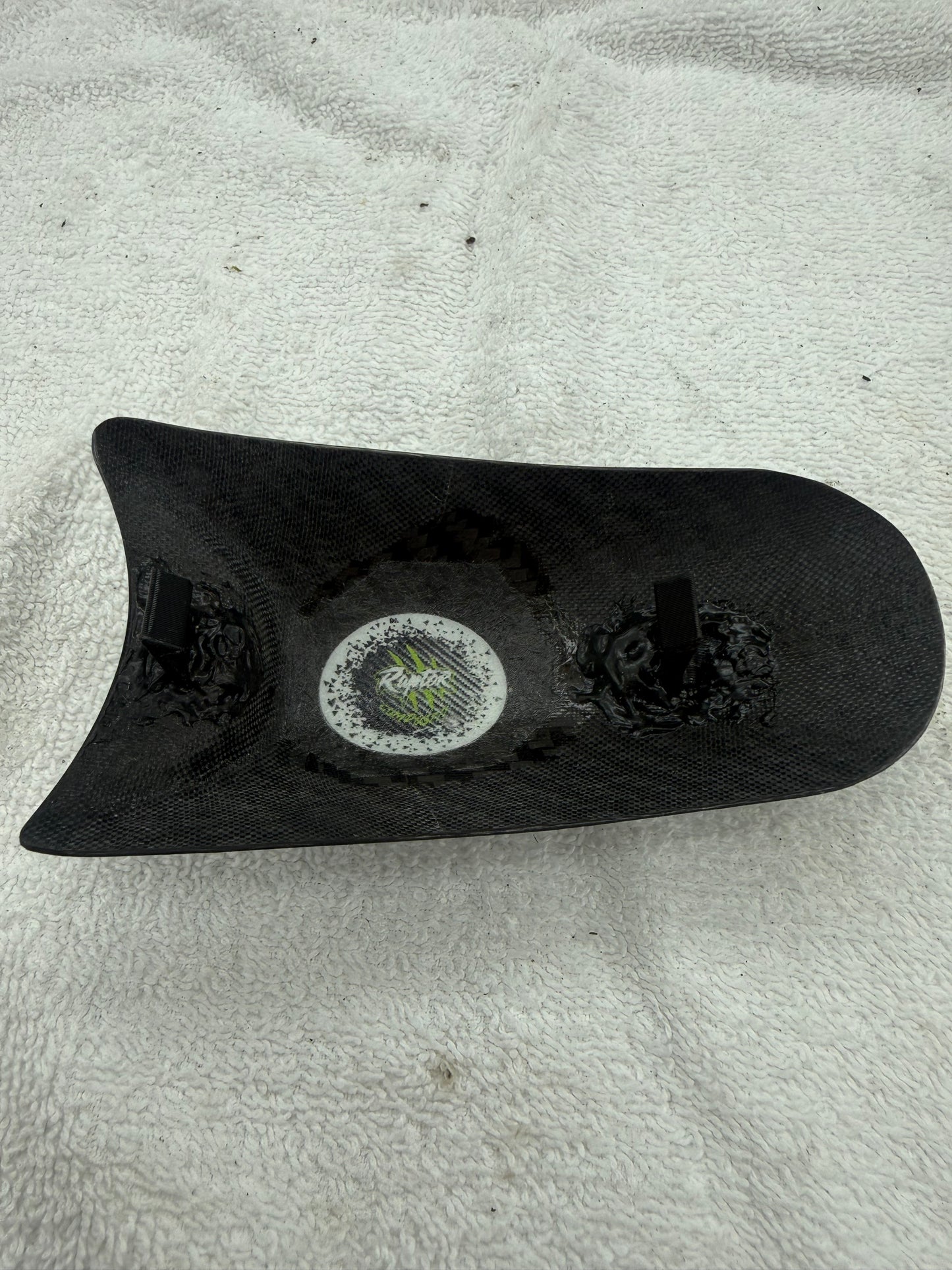 Piaggio carbon carterkap kapje dubbelgelagerd 125cc 180cc