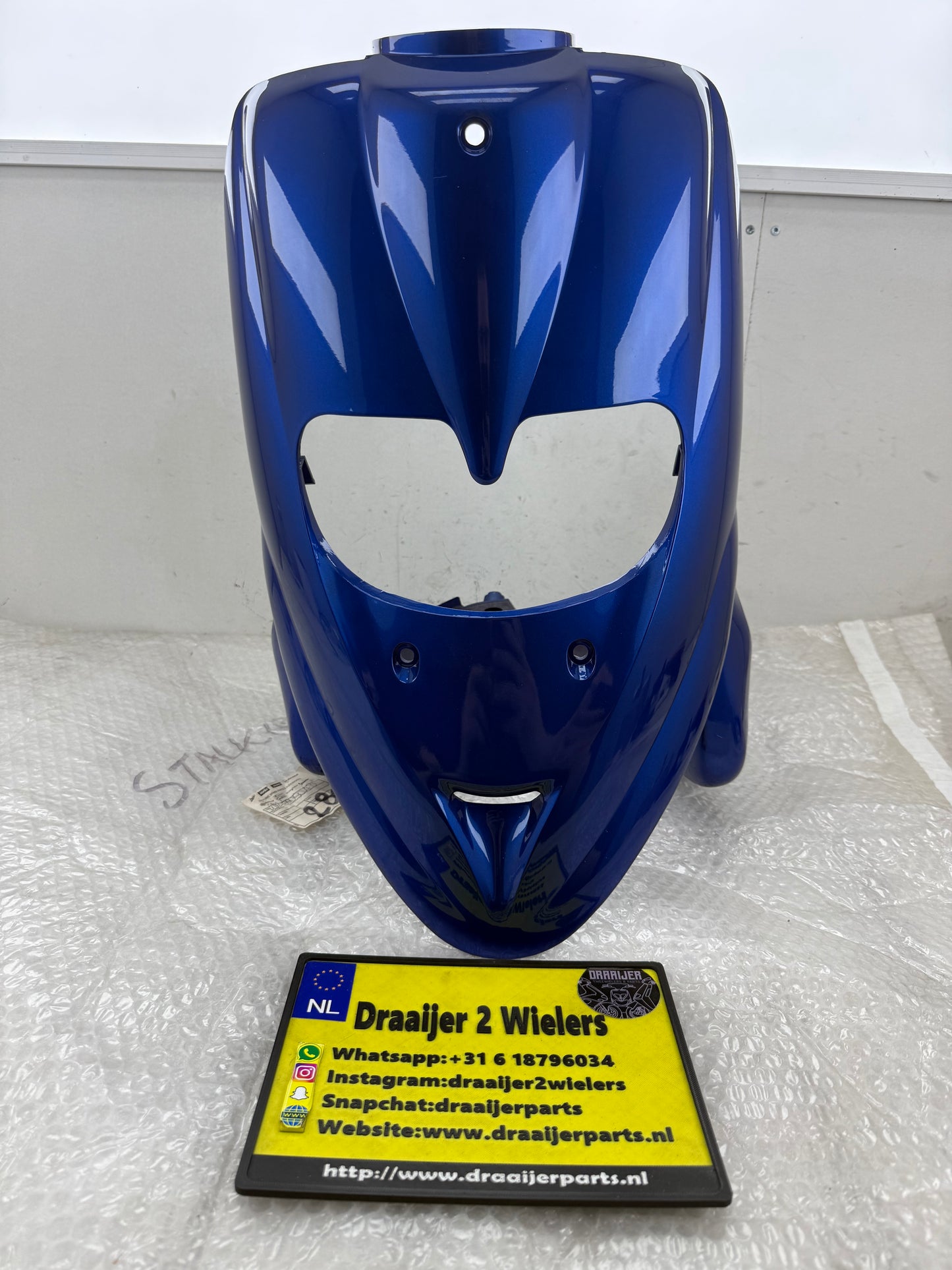 Gilera Stalker voorkap metallic blauw NIEUW (nos)