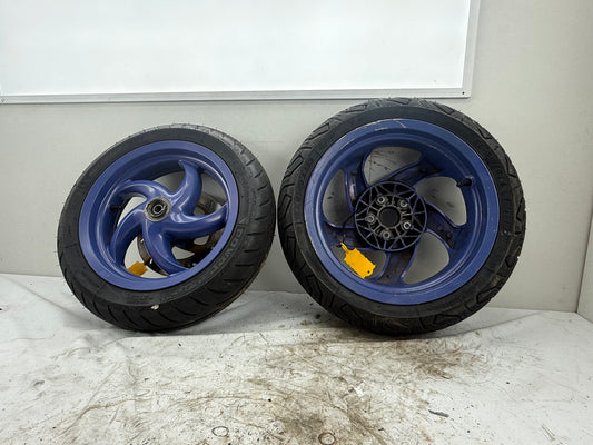 Gilera Runner SP DD velgenset violet paars 125cc 180cc