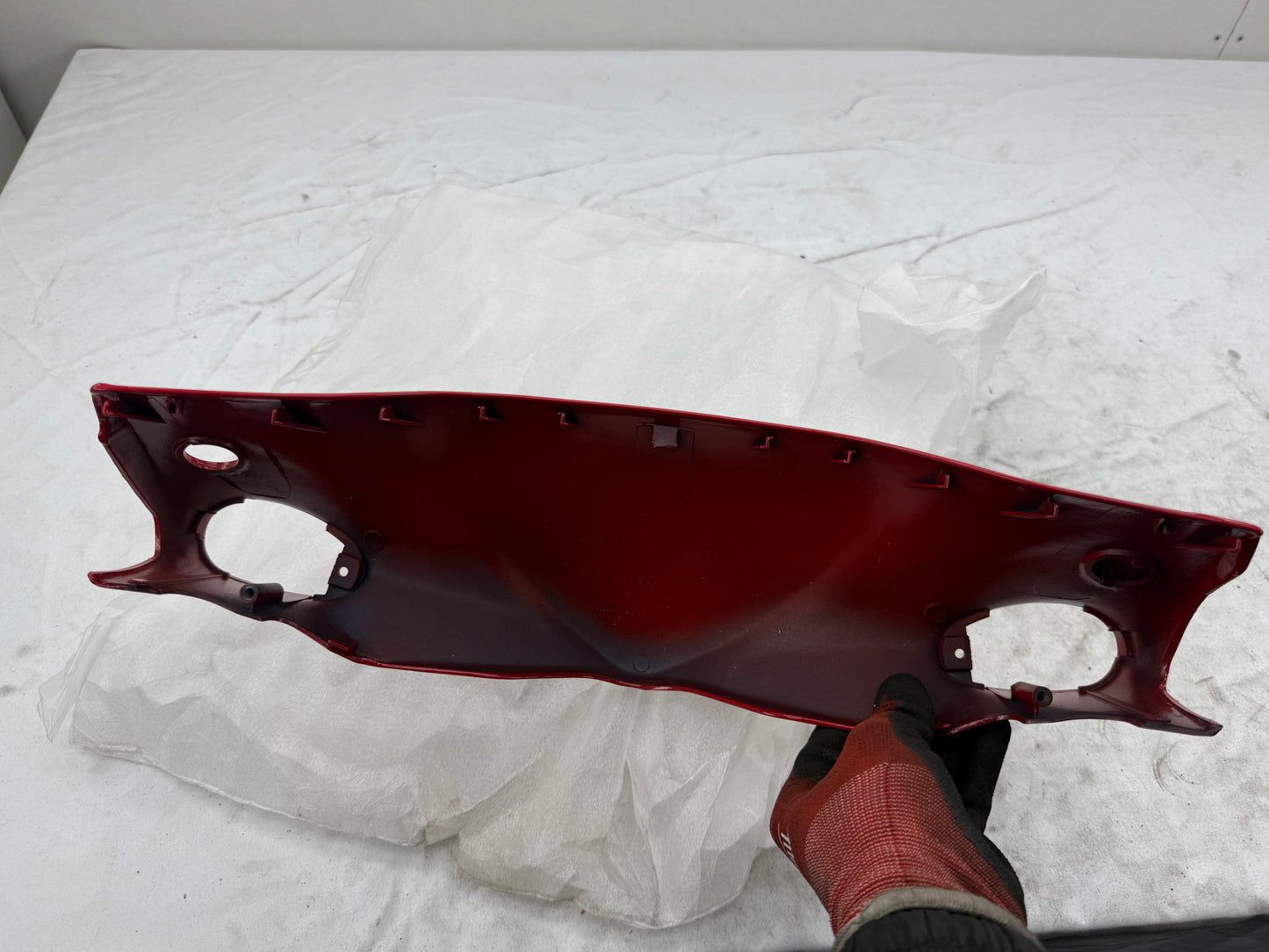 Piaggio TPH Typhoon / NRG stuurkap rood NOS