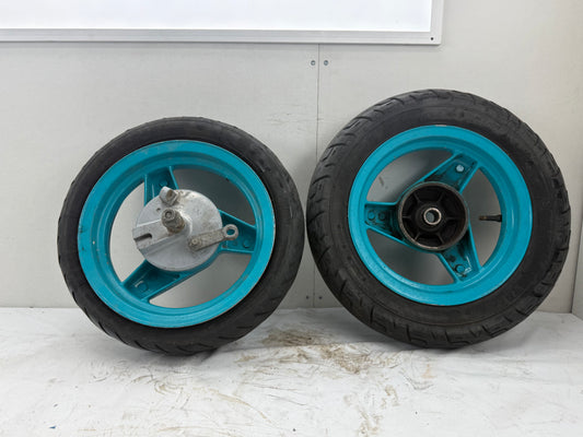 Piaggio Zip Type 1 turqoise velgenset 50cc