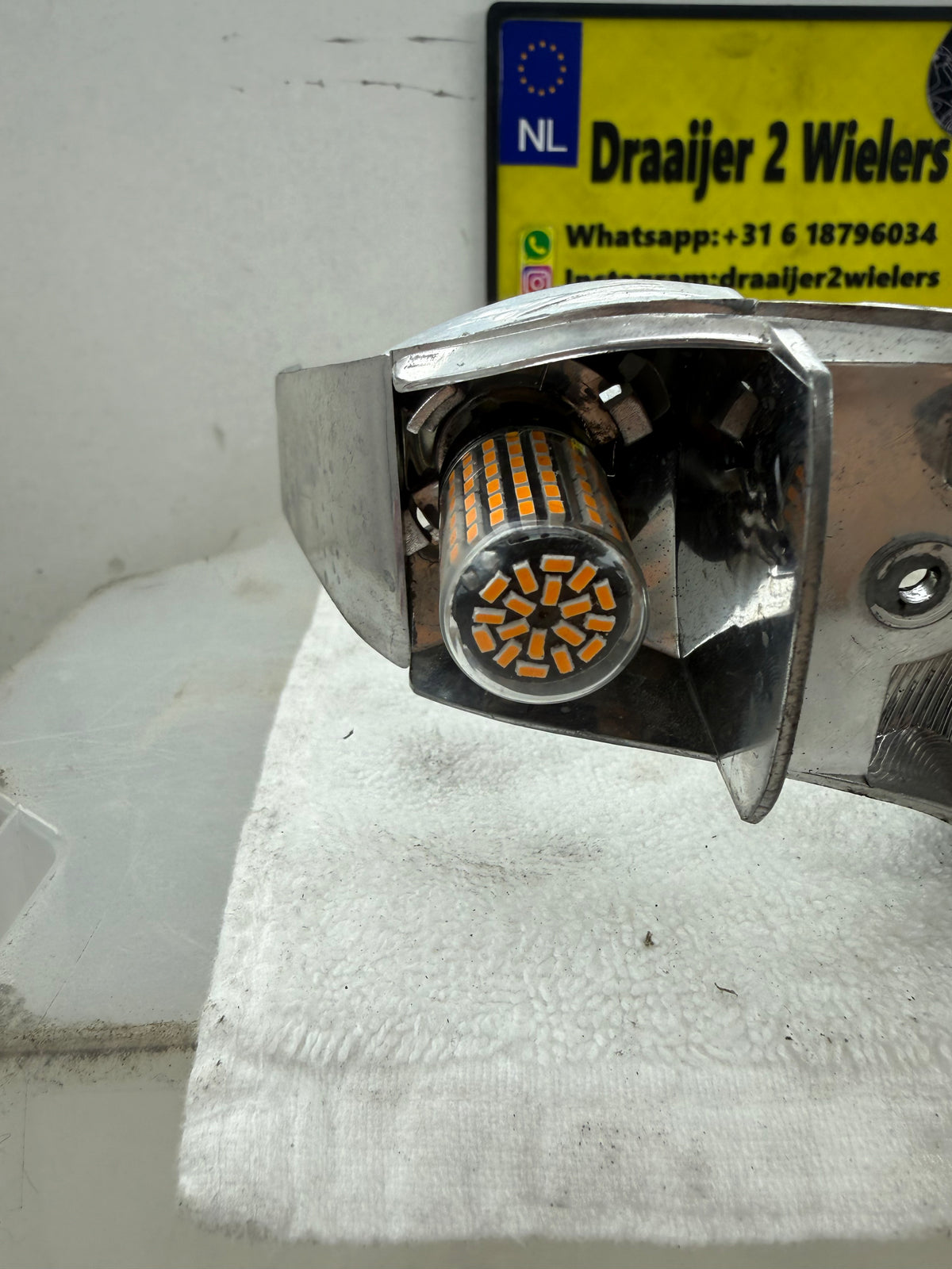 Gilera Runner achterlicht unit met led knipperlichten
