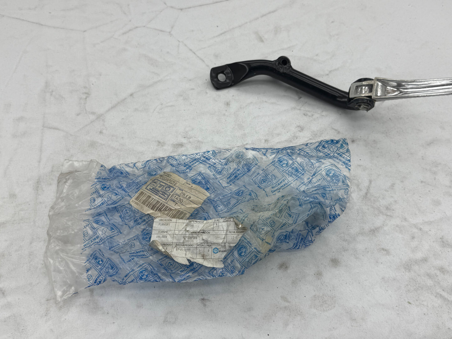 Gilera Runner footrest left NOS