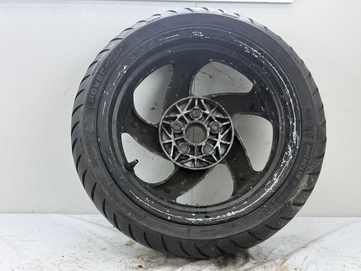 Gilera Runner rear wheel DD 2t black 125cc 180cc