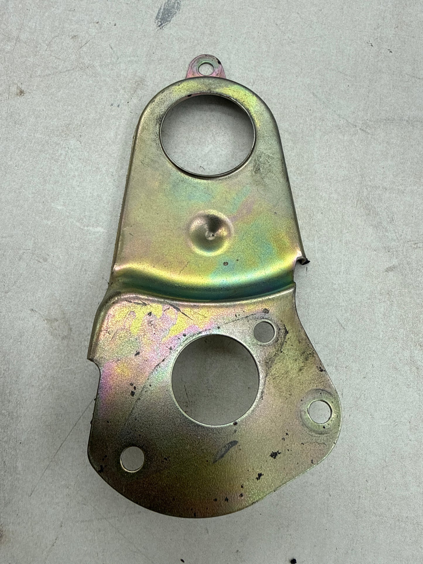 Piaggio oliepomp afdekeplaat klein gat 125cc 180cc