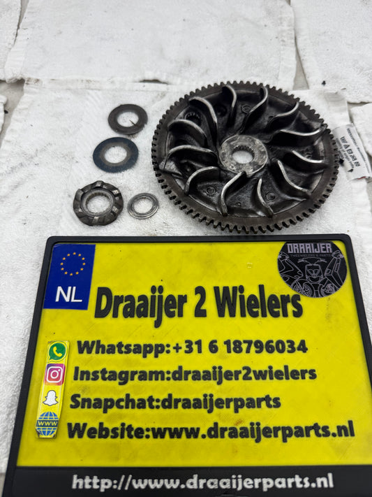 Piaggio Ddl afgedraaide starterkrans 125cc 180cc