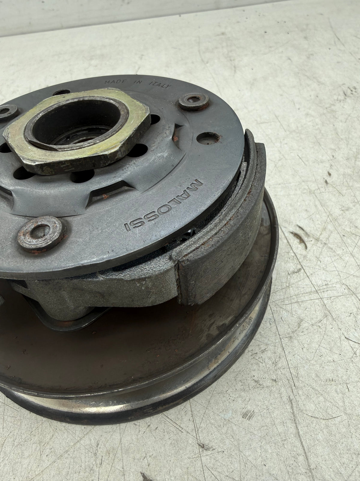 Piaggio DG koppeling met malossi delta clutch 125cc 180cc