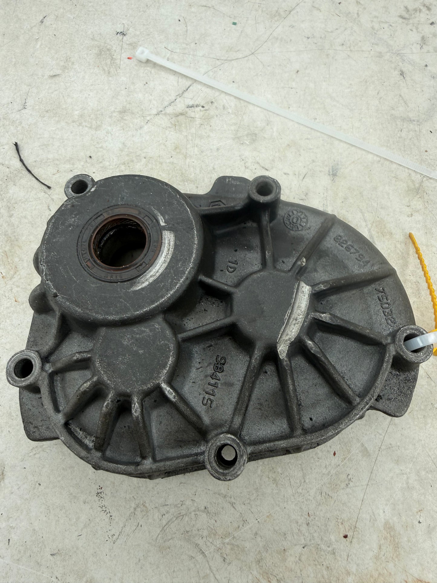 Piaggio vertandingsdeksel grote trommel DG 125cc 180cc
