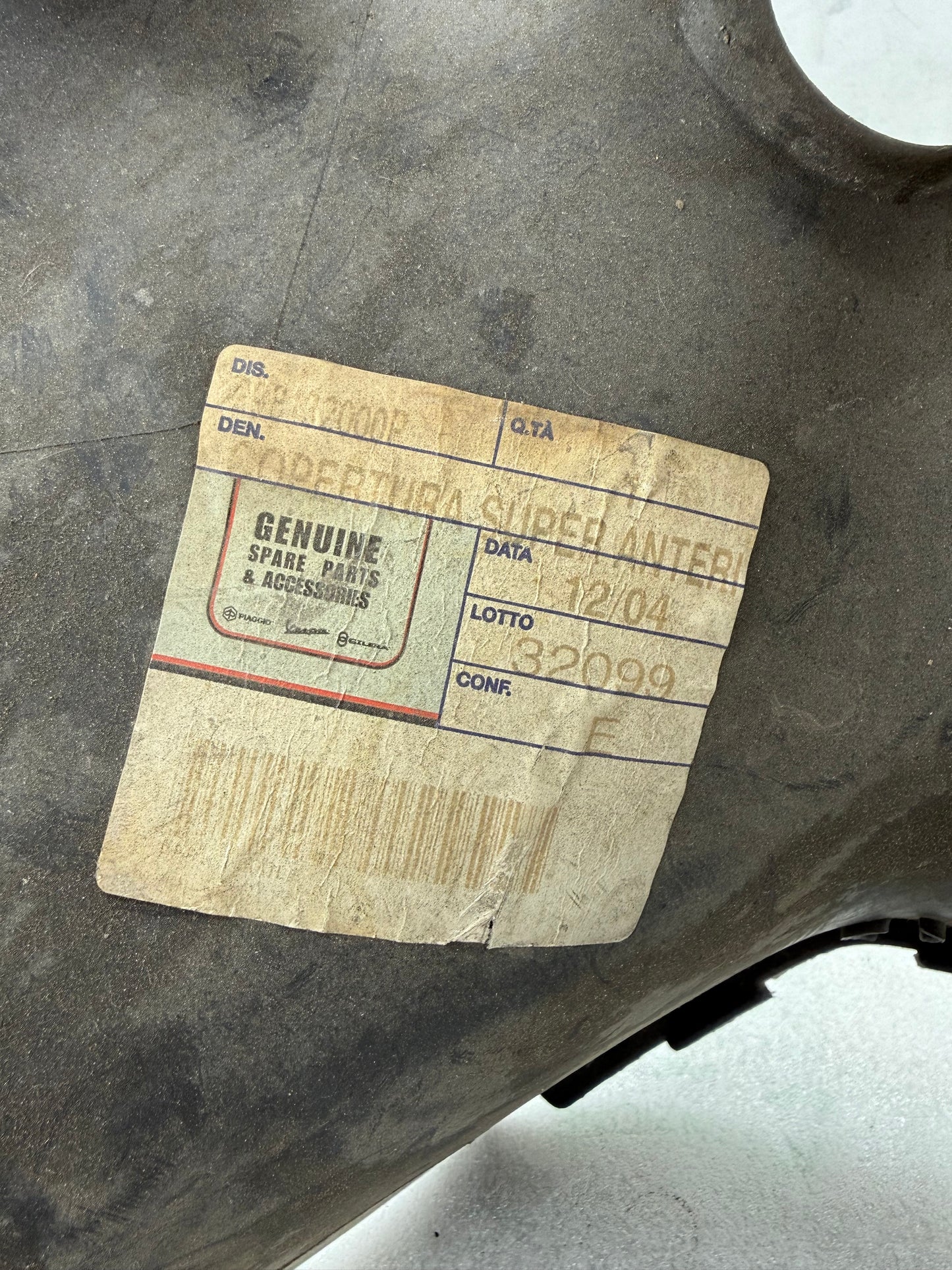 Gilera Runner binnenkap opaco NIEUW (nos)