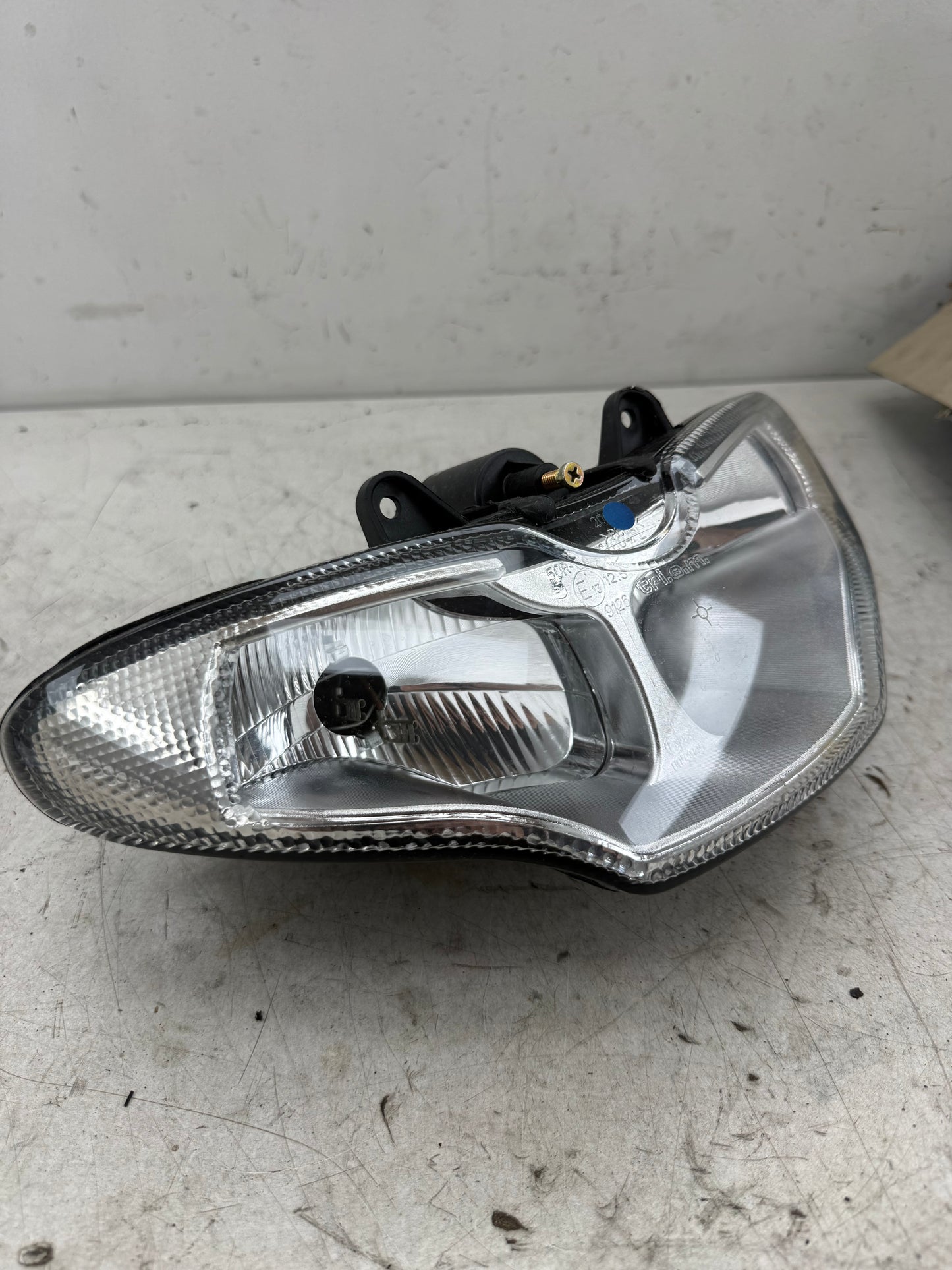 Gilera Runner koplamp NOS (nieuw) chrome binnenkant 125cc 180cc