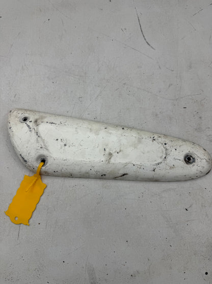 125 uitlaat hitteschild lang model