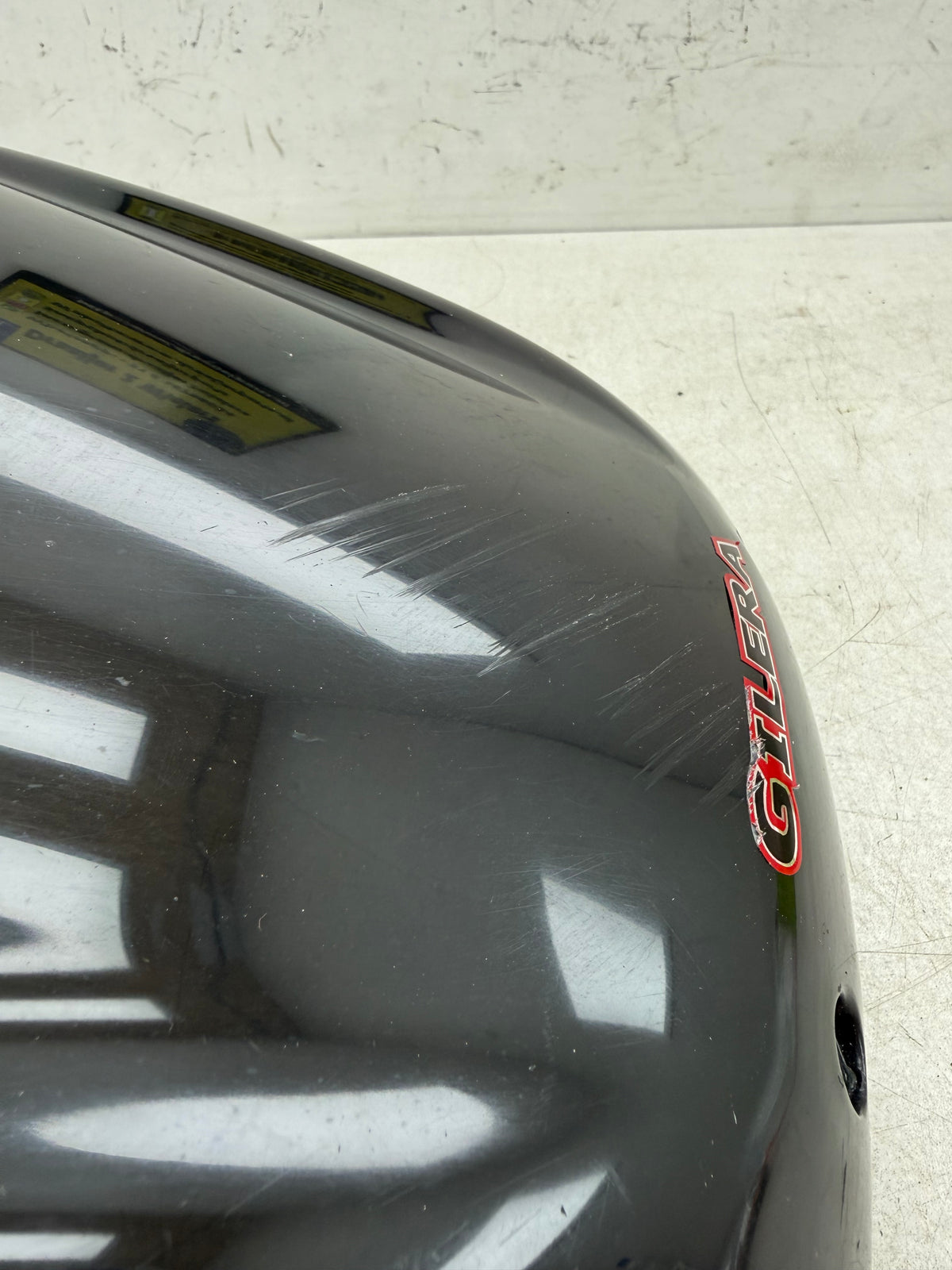 Gilera Runner windscherm origineel rode sticker