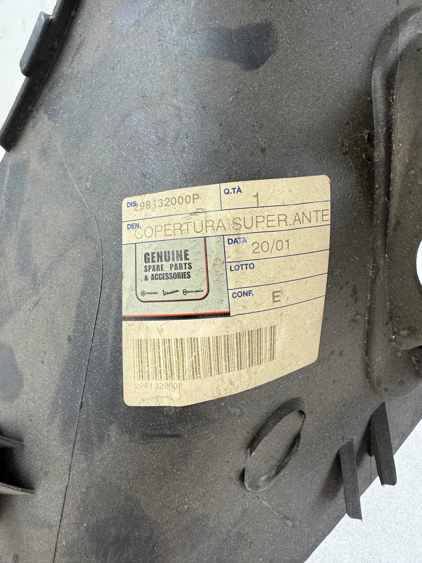 Gilera Runner binnenkap opaco NIEUW (nos)