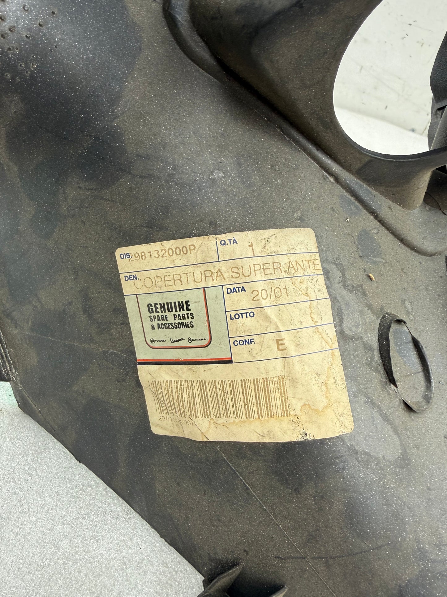 Gilera Runner binnenkap opaco NIEUW (nos)