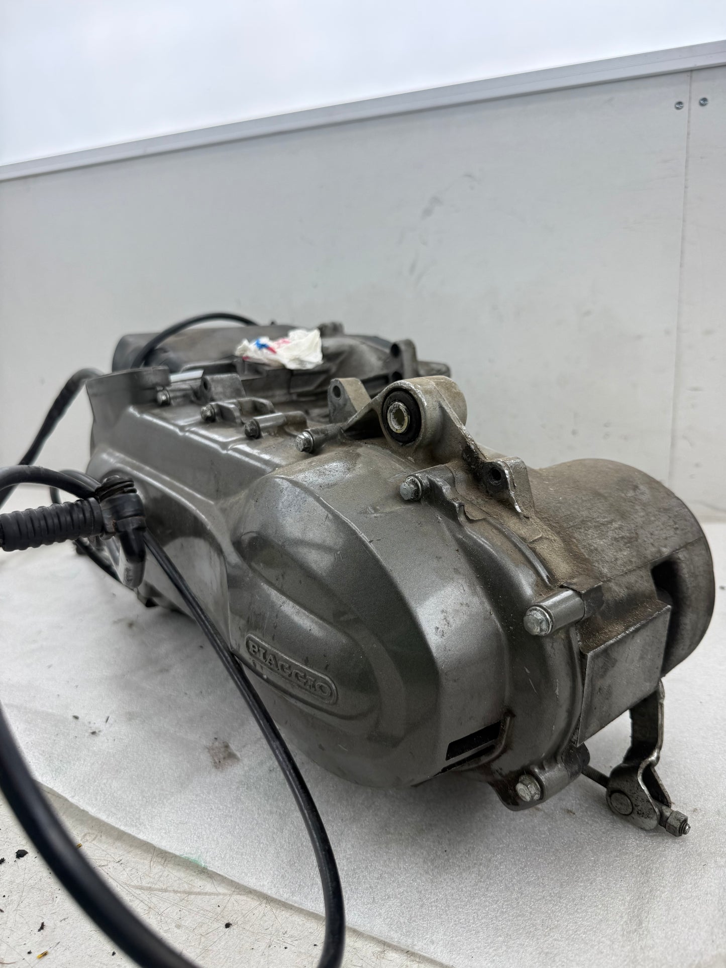 Piaggio SKR 125 CSM motorblok. Mist wat delen