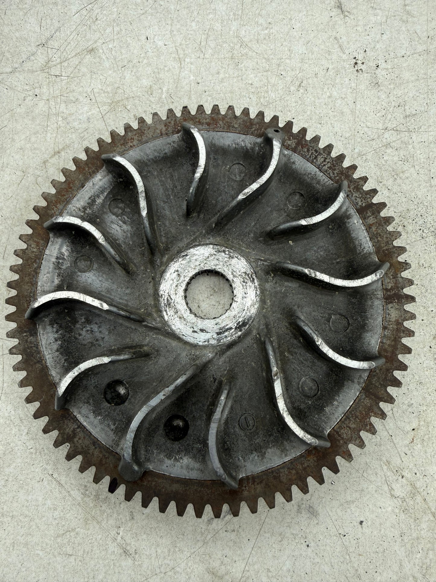 Piaggio 76-tooth starter ring gear 125cc 180cc