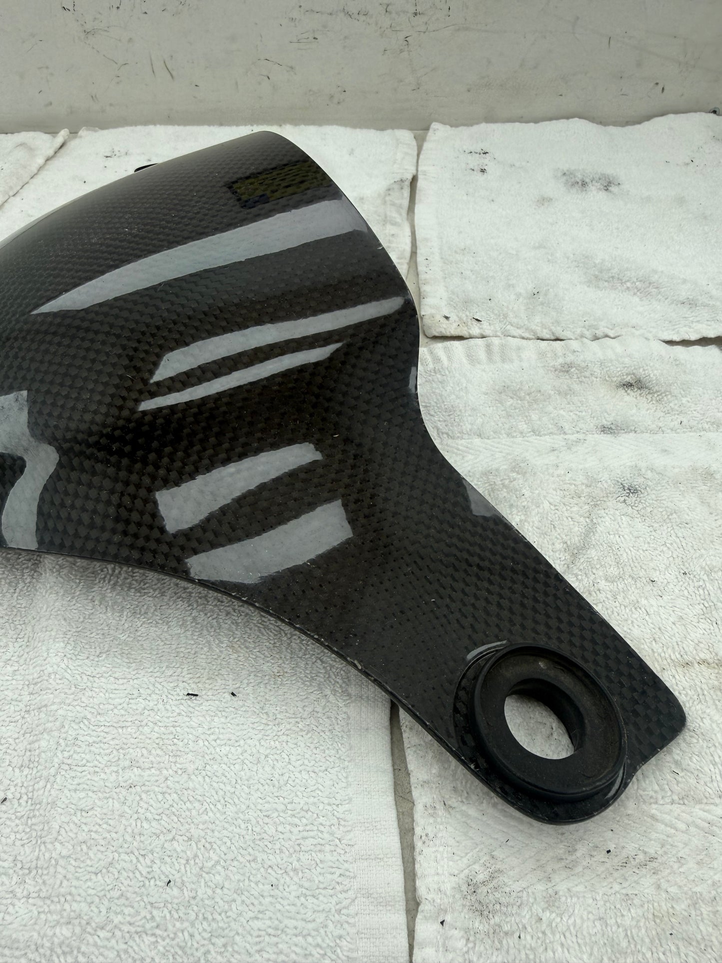Gilera Runner Wilkinson racing carbon windscherm