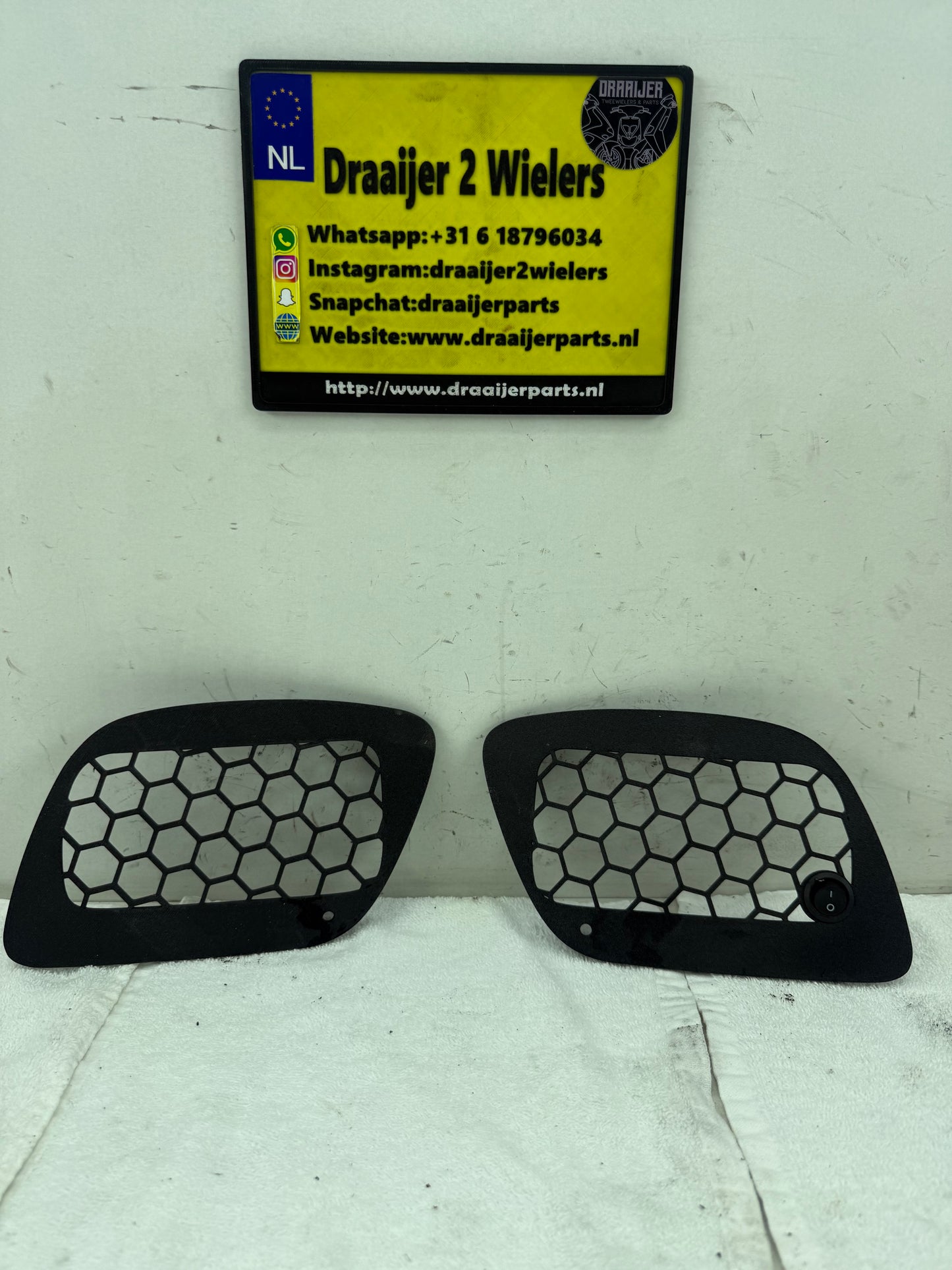 Gilera Runner WJ tuning ventilator rooster met off on switch