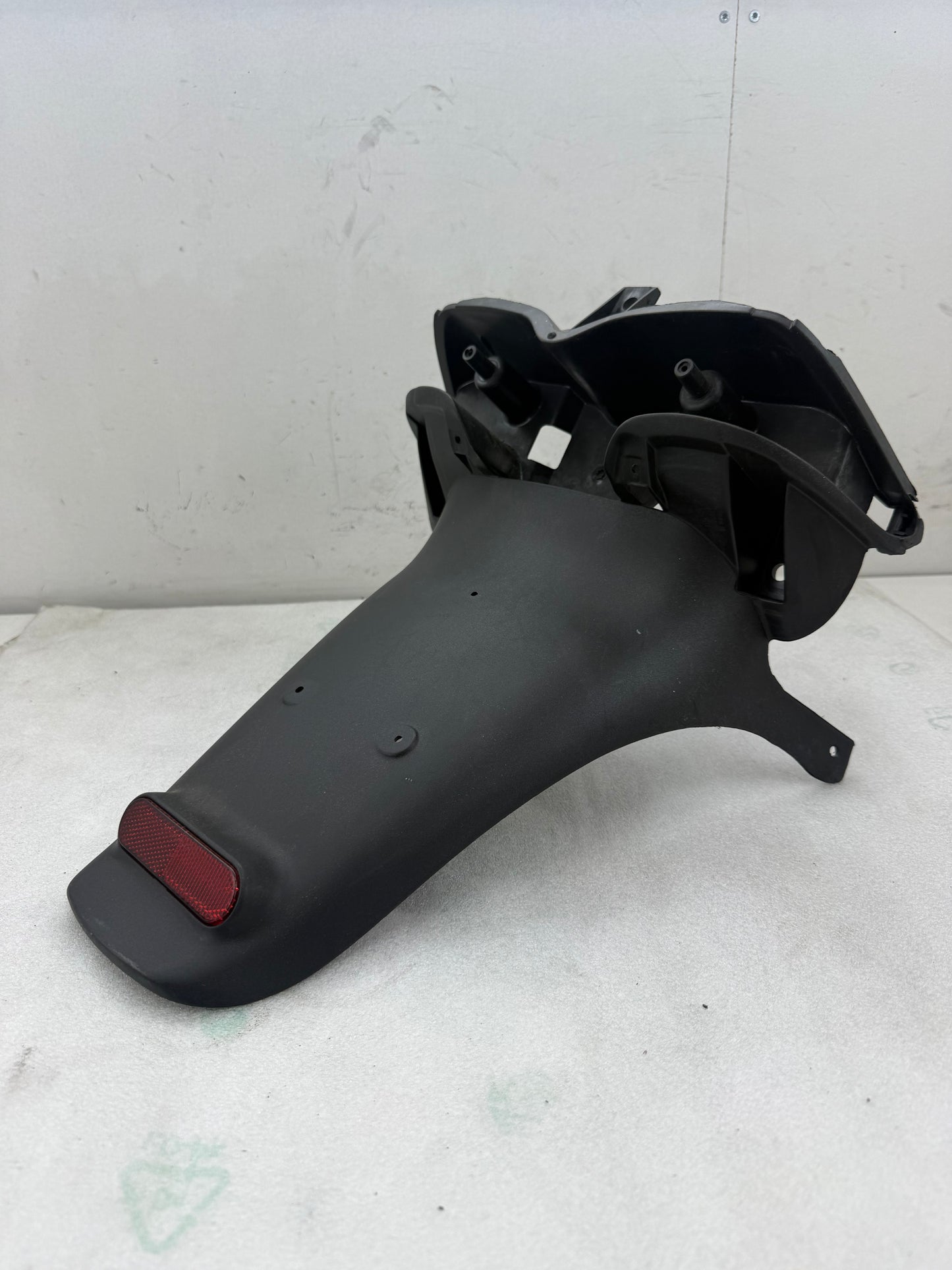 Gilera Runner kenteken spatbord zwart NIEUW (nos)