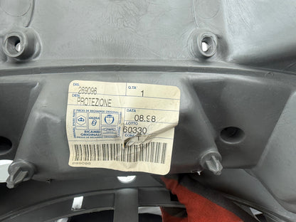 Piaggio Zip Type 1 kentekenspatbord grijs NOS