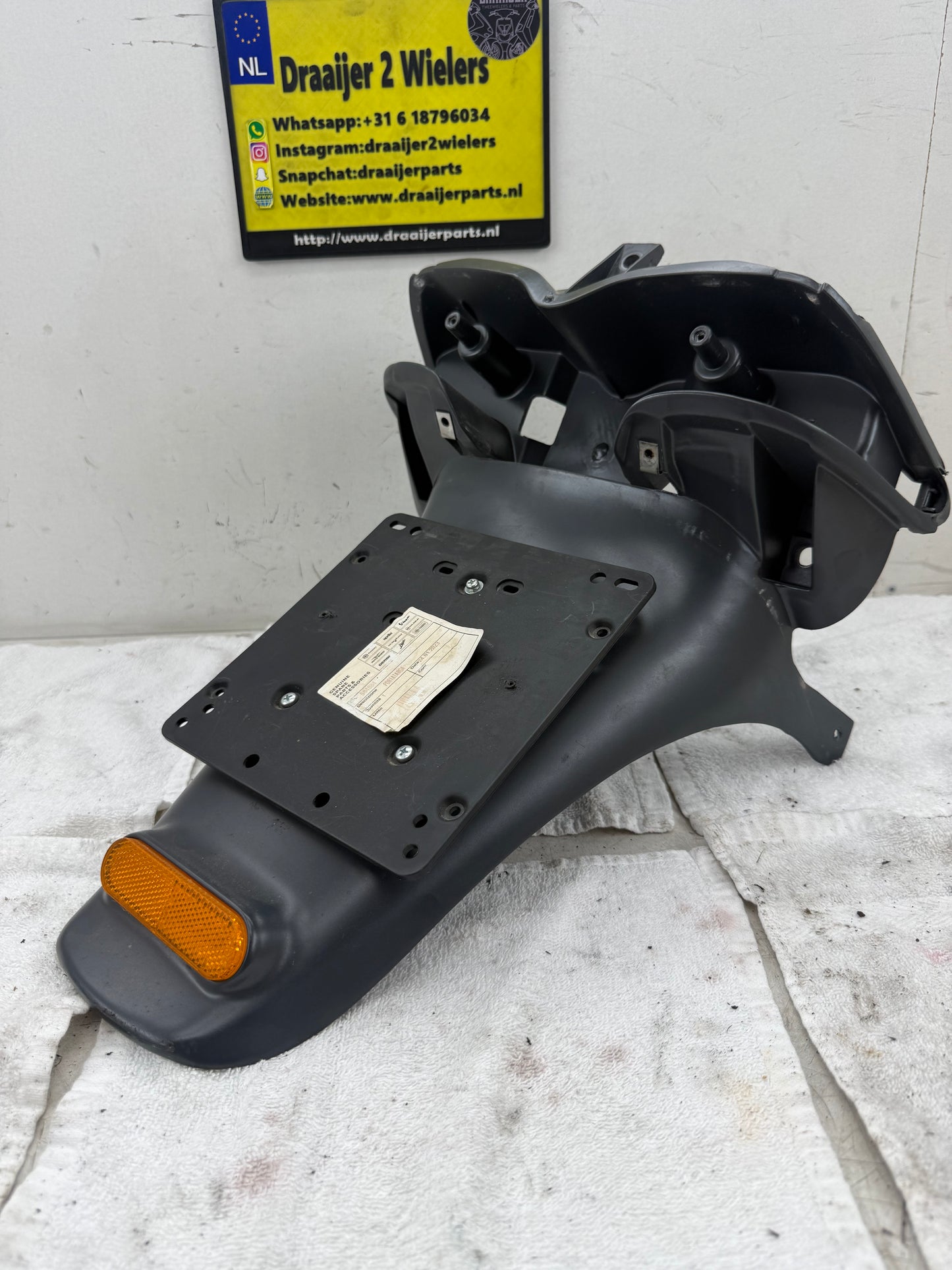 Gilera Runner kenteken spatbord