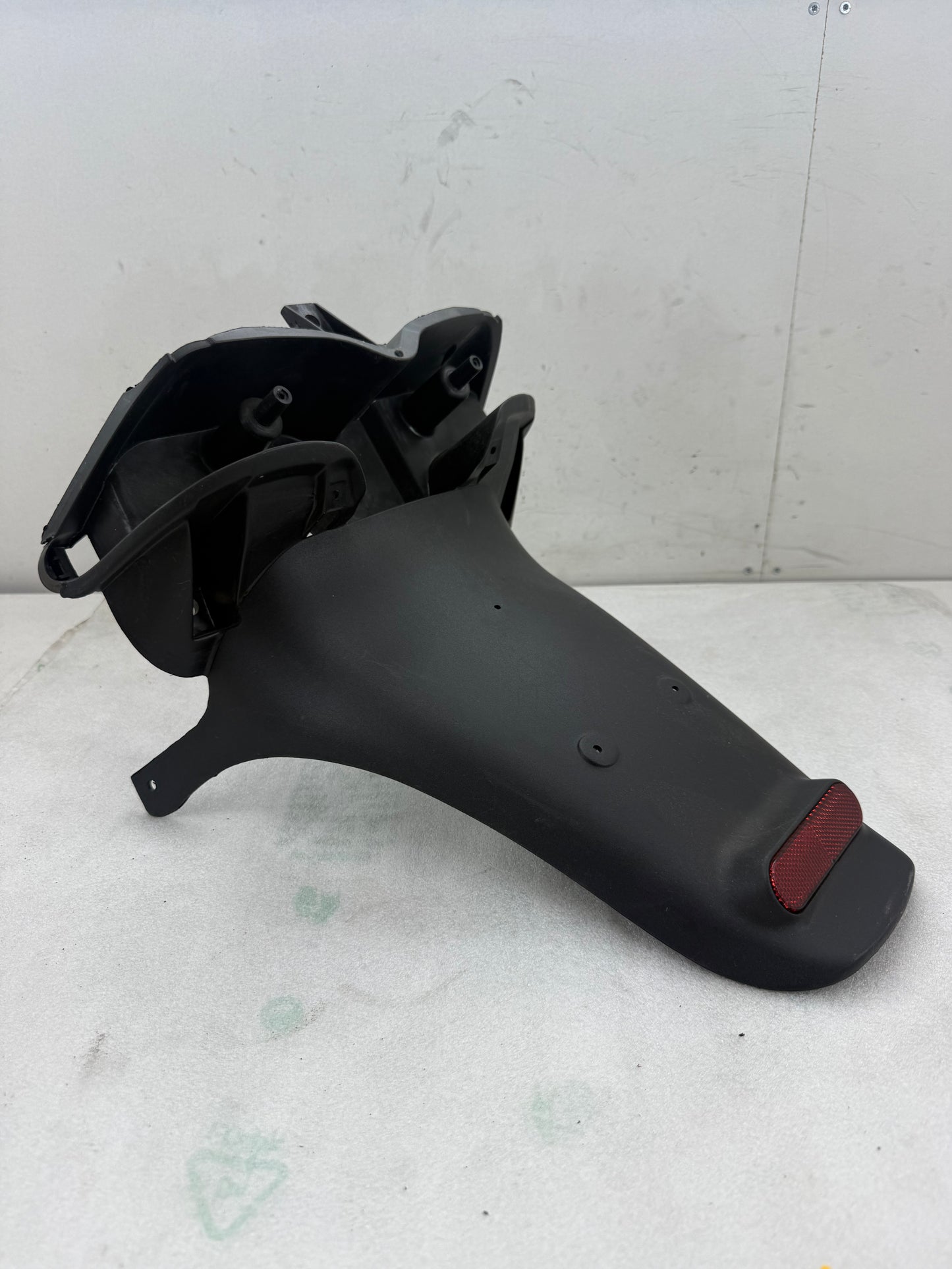 Gilera Runner kenteken spatbord zwart NIEUW (nos)