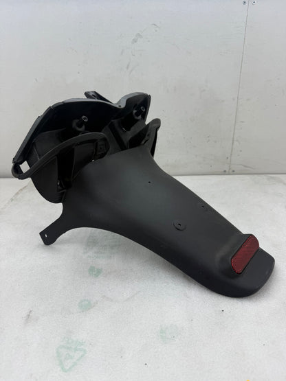 Gilera Runner kenteken spatbord zwart NIEUW (nos)