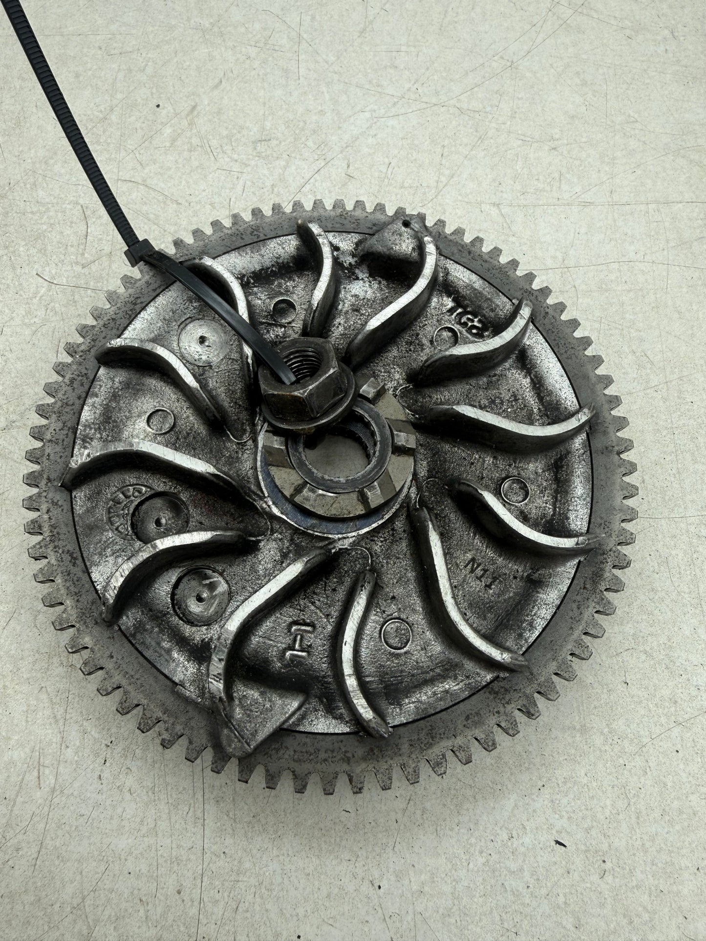 Piaggio 78 tooth starter ring gear 125cc 180cc