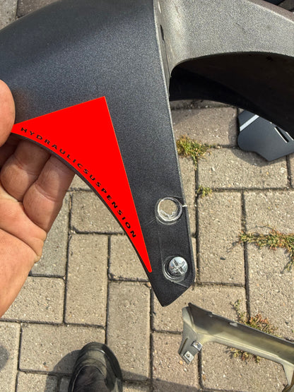 Gilera Runner fluo rosso kappenset 50cc 125cc 180cc