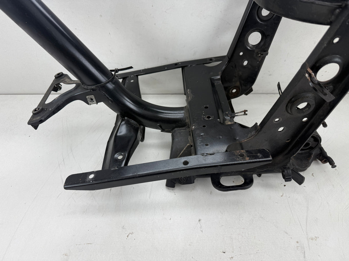 Gilera Runner 180cc M08 DD frame. Fluo rosso buddybak kleurcode