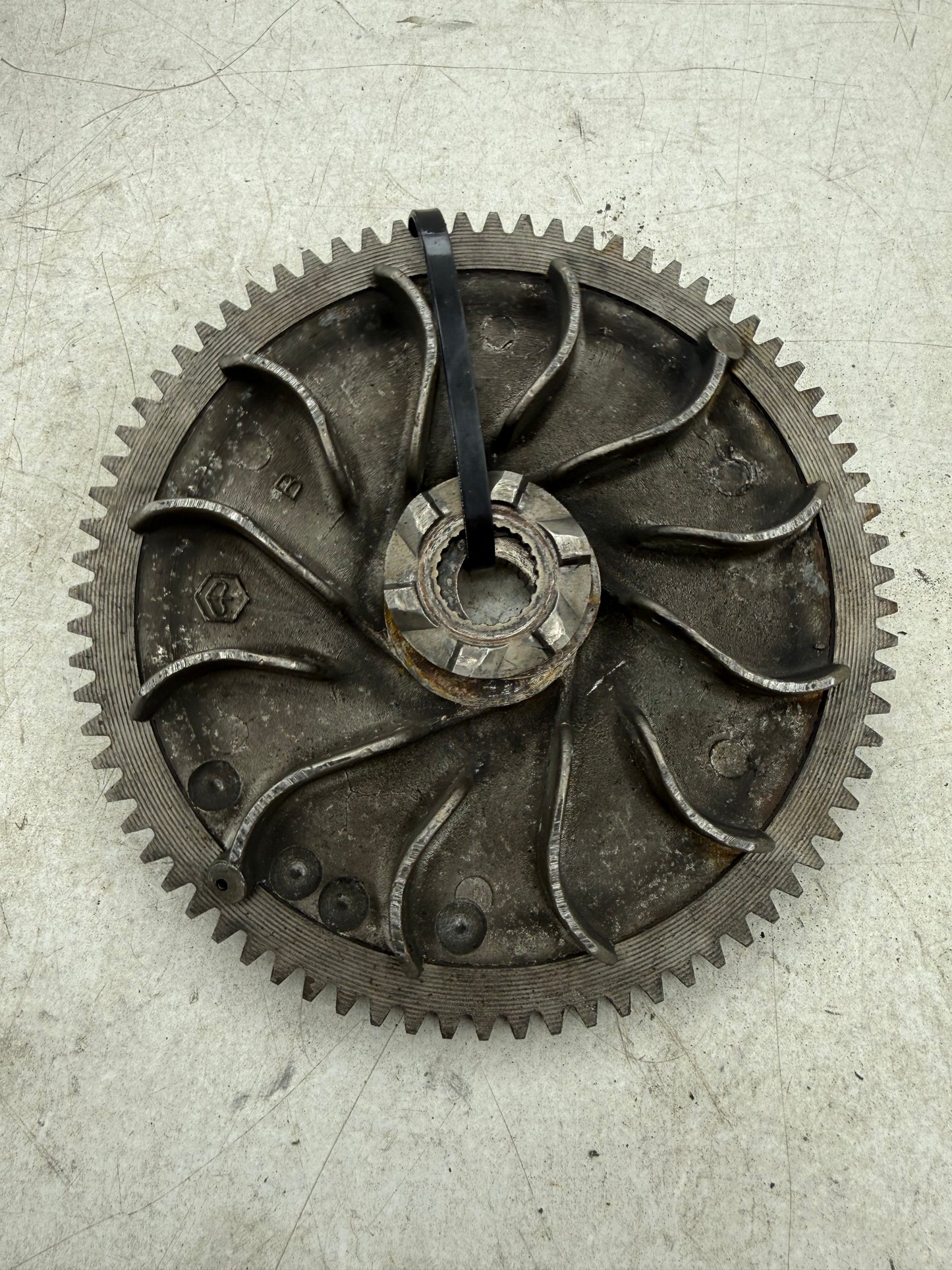 Piaggio 76-tooth starter ring gear 125cc 180cc