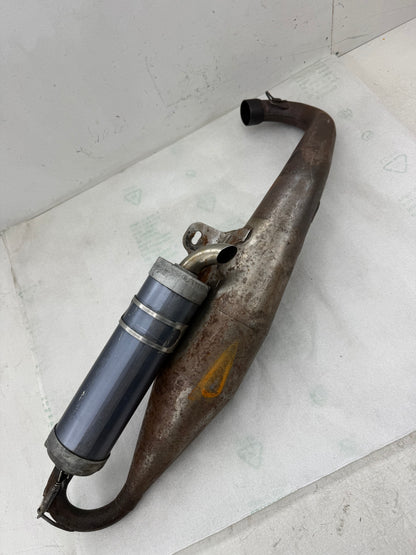 Piaggio malossi uitlaat terugloop 125cc 180cc opknapper