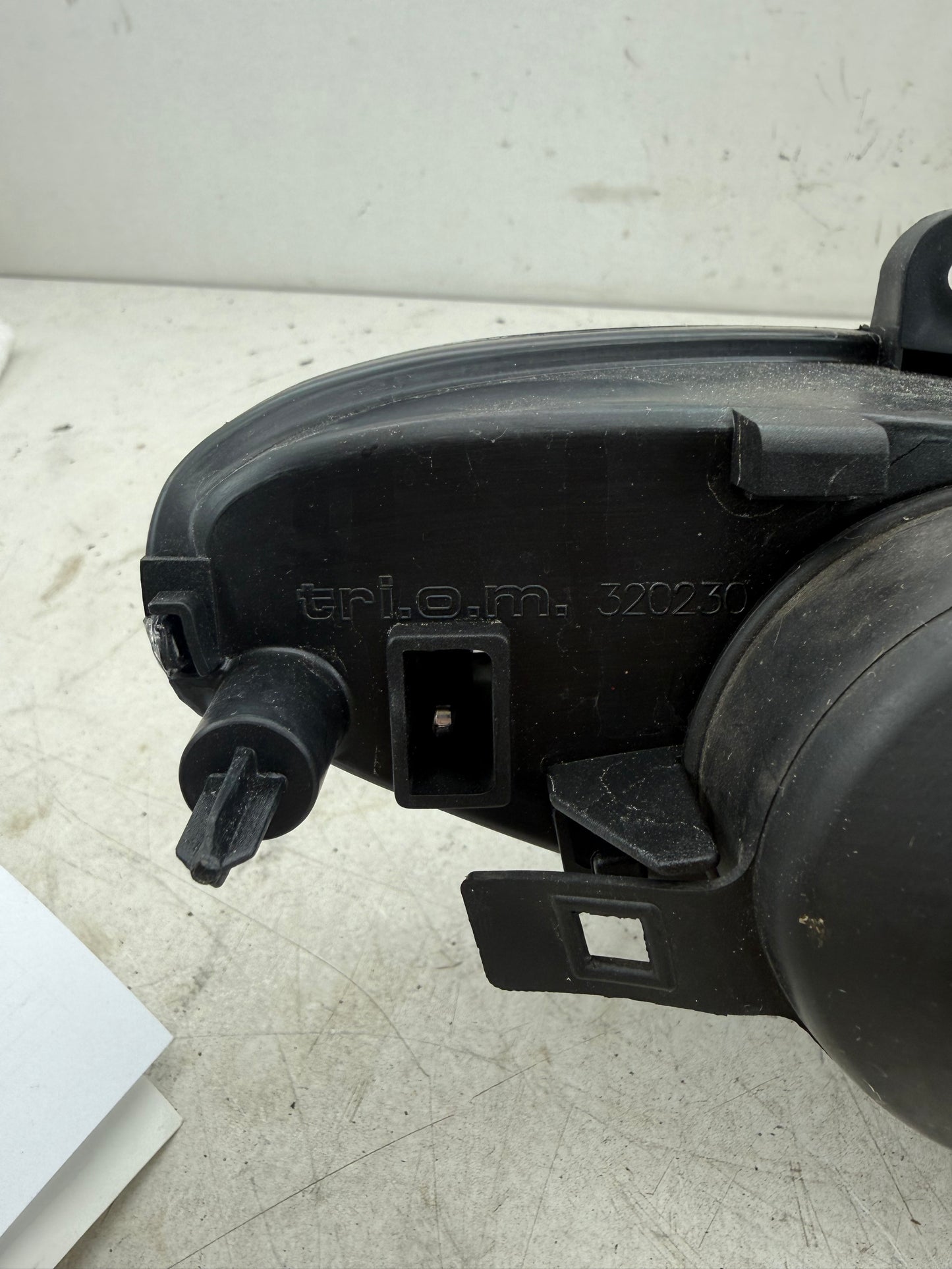 Gilera Runner koplamp NOS (nieuw) chrome binnenkant 125cc 180cc