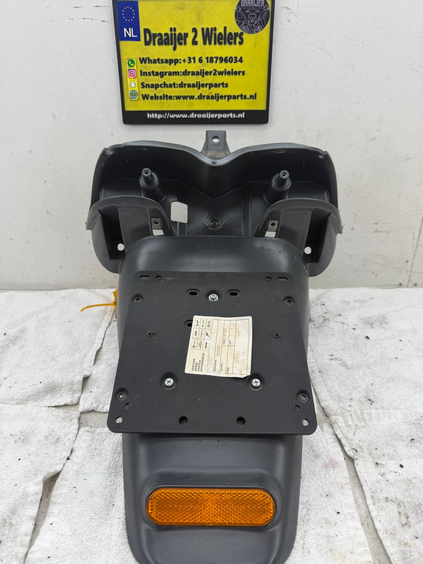 Gilera Runner kenteken spatbord