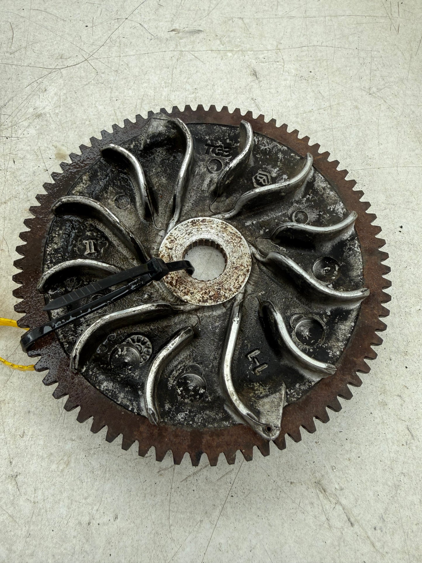 Piaggio 78-tooth starter ring gear 125cc 180cc