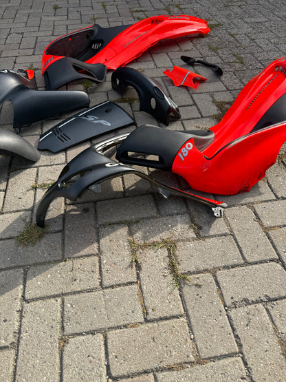 Gilera Runner fluo rosso kappenset 50cc 125cc 180cc