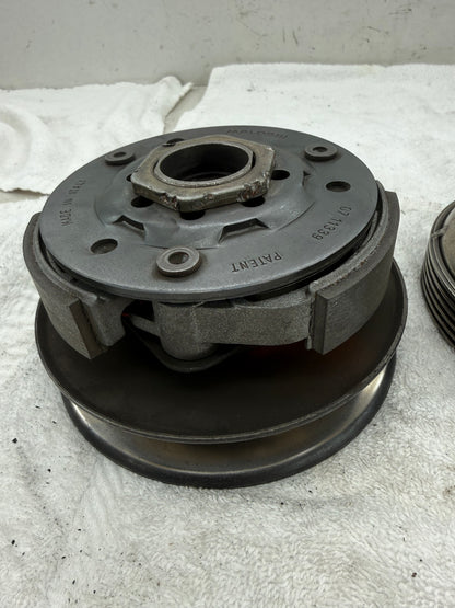 Piaggio Dg koppeling met malossi torsion controller, malossi koppelingshuis en malossi delta clutch