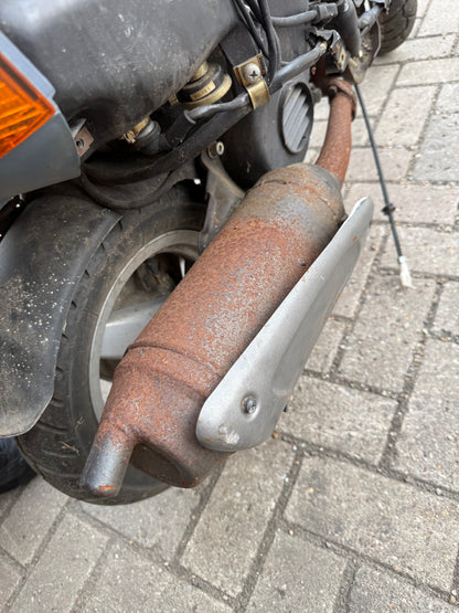 Piaggio zip bimodale uitlaat