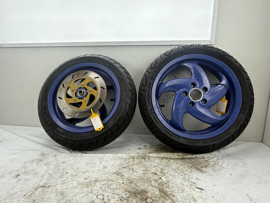 Gilera Runner SP DD velgenset violet paars 125cc 180cc