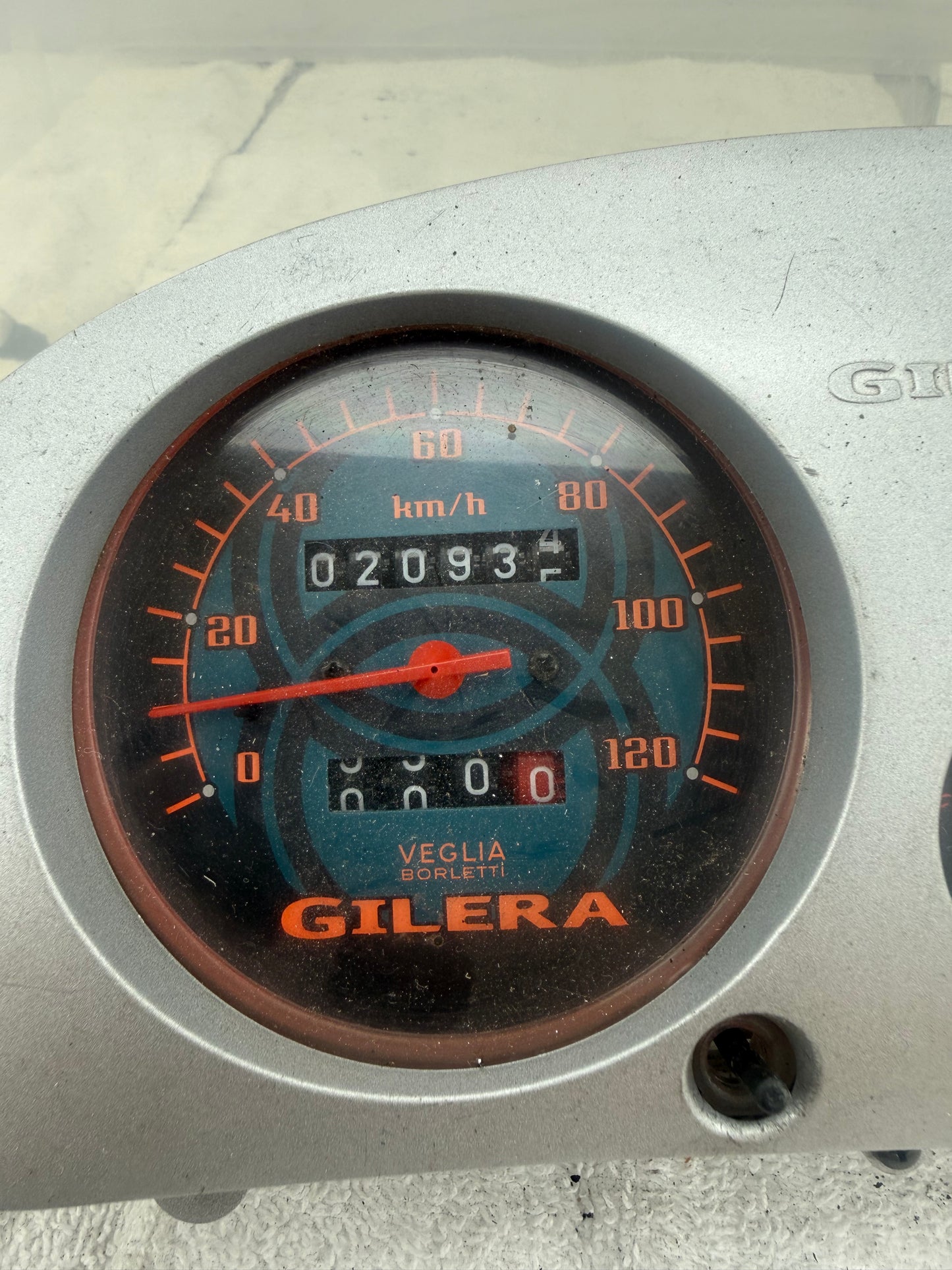 Gilera Runner SP 120 kmh teller 50cc