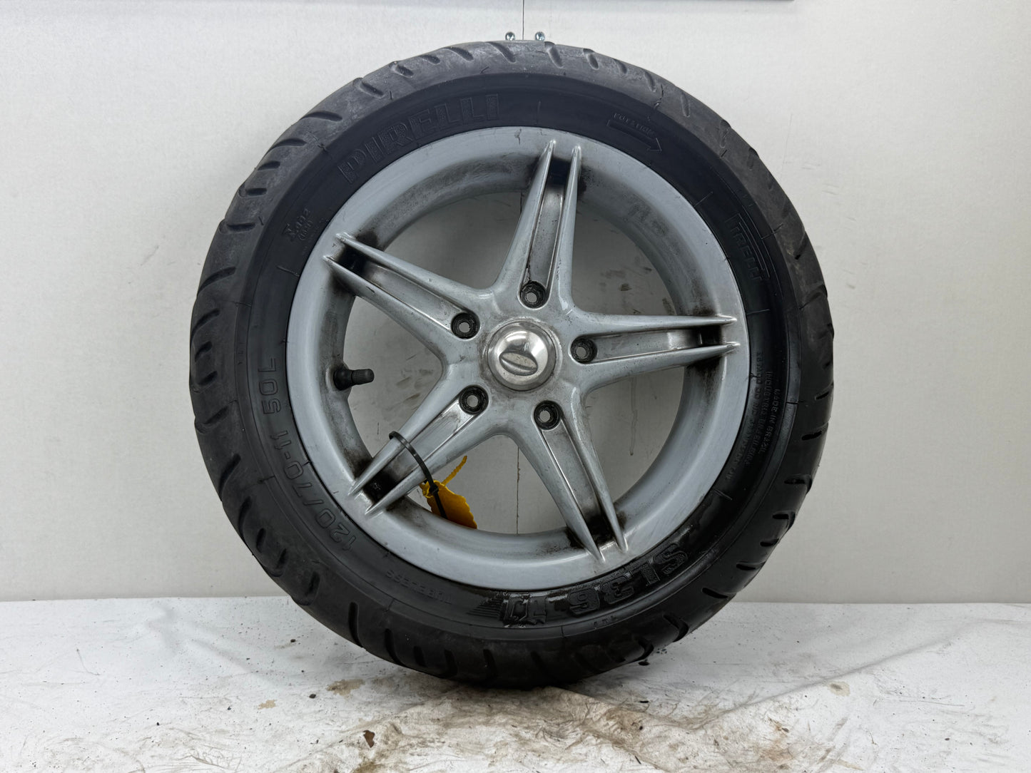 Piaggio Hexagon LX LXT voorwiel grijs 125cc 180cc