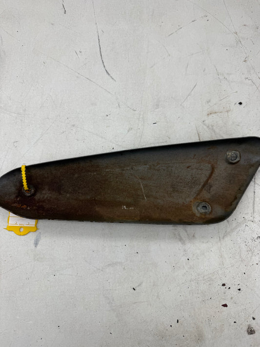 125 uitlaat hitteschild lang model