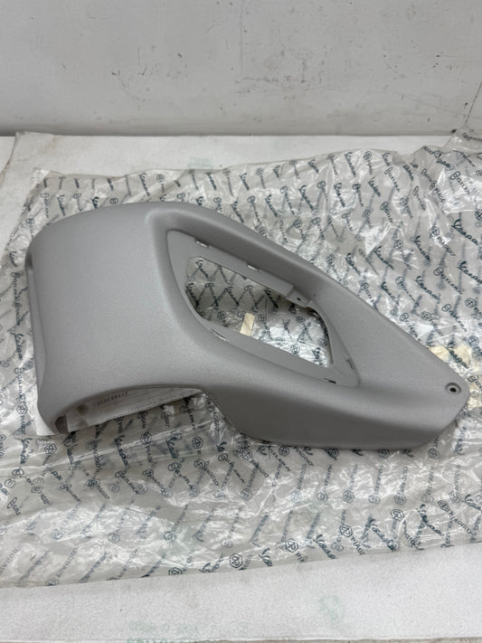 Gilera Runner radiateurkap grijs links NIEUW (nos)