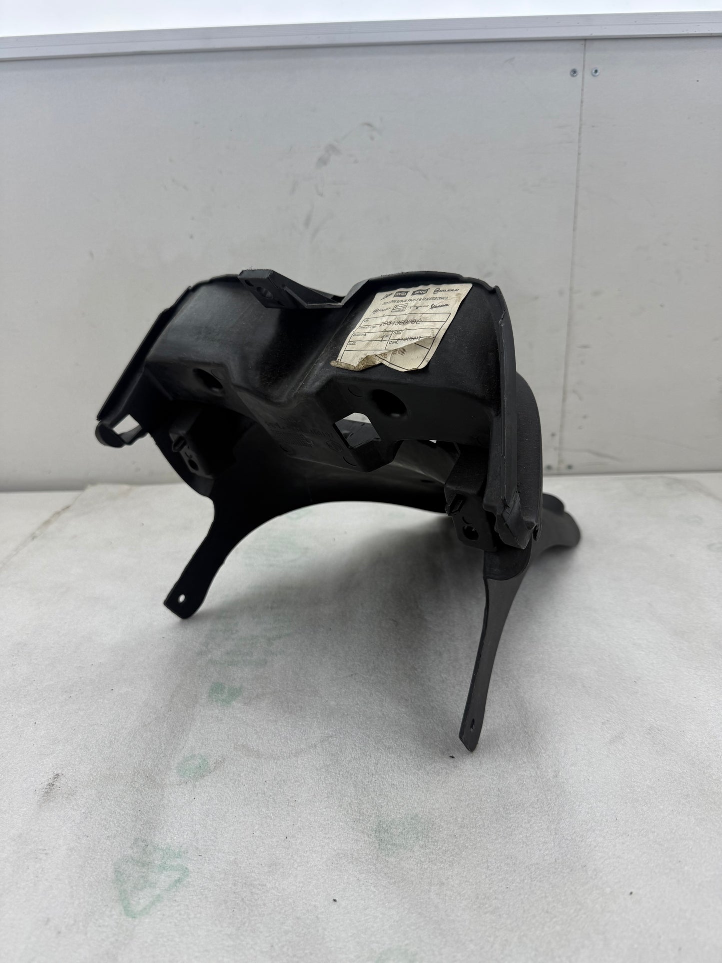 Gilera Runner kenteken spatbord opaco rond NIEUW! (Nos)