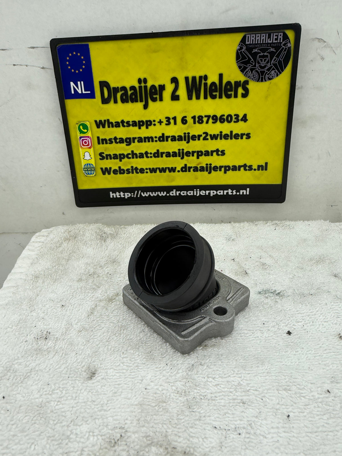 Piaggio Malossi draaibaar spruitstuk 34mm carburateur 125cc 180cc