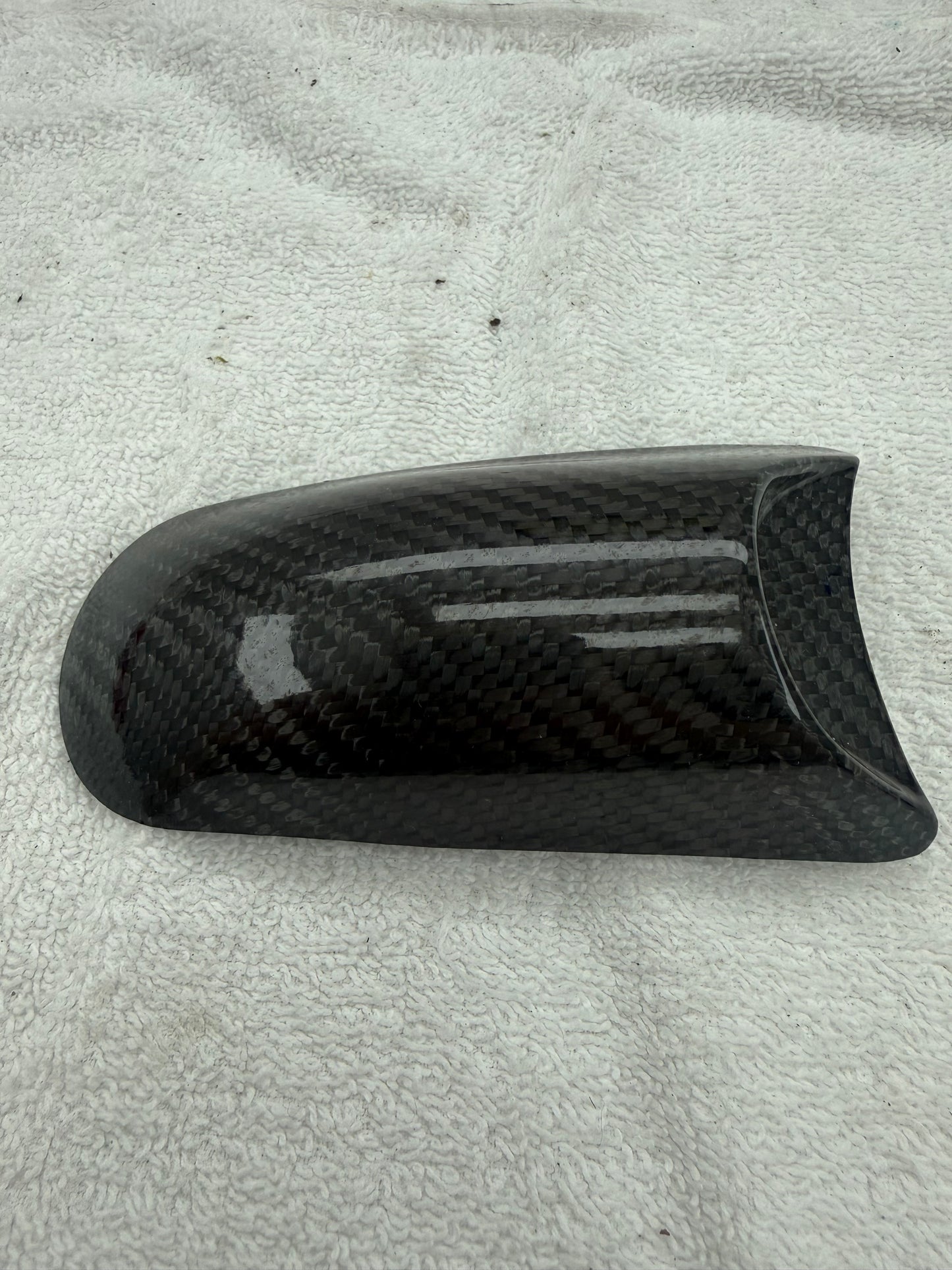 Piaggio carbon carterkap kapje dubbelgelagerd 125cc 180cc