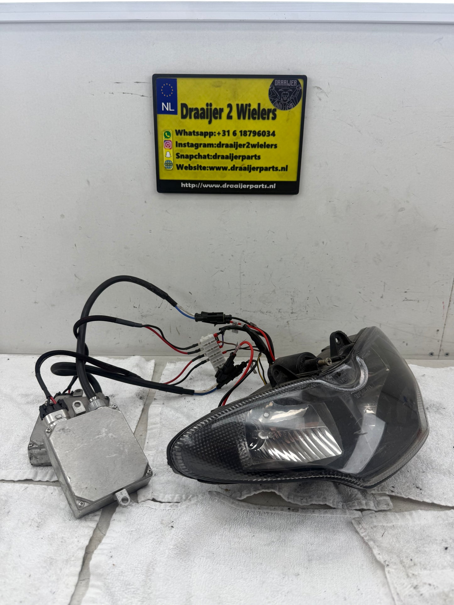 Gilera Runner koplamp met xenon kit