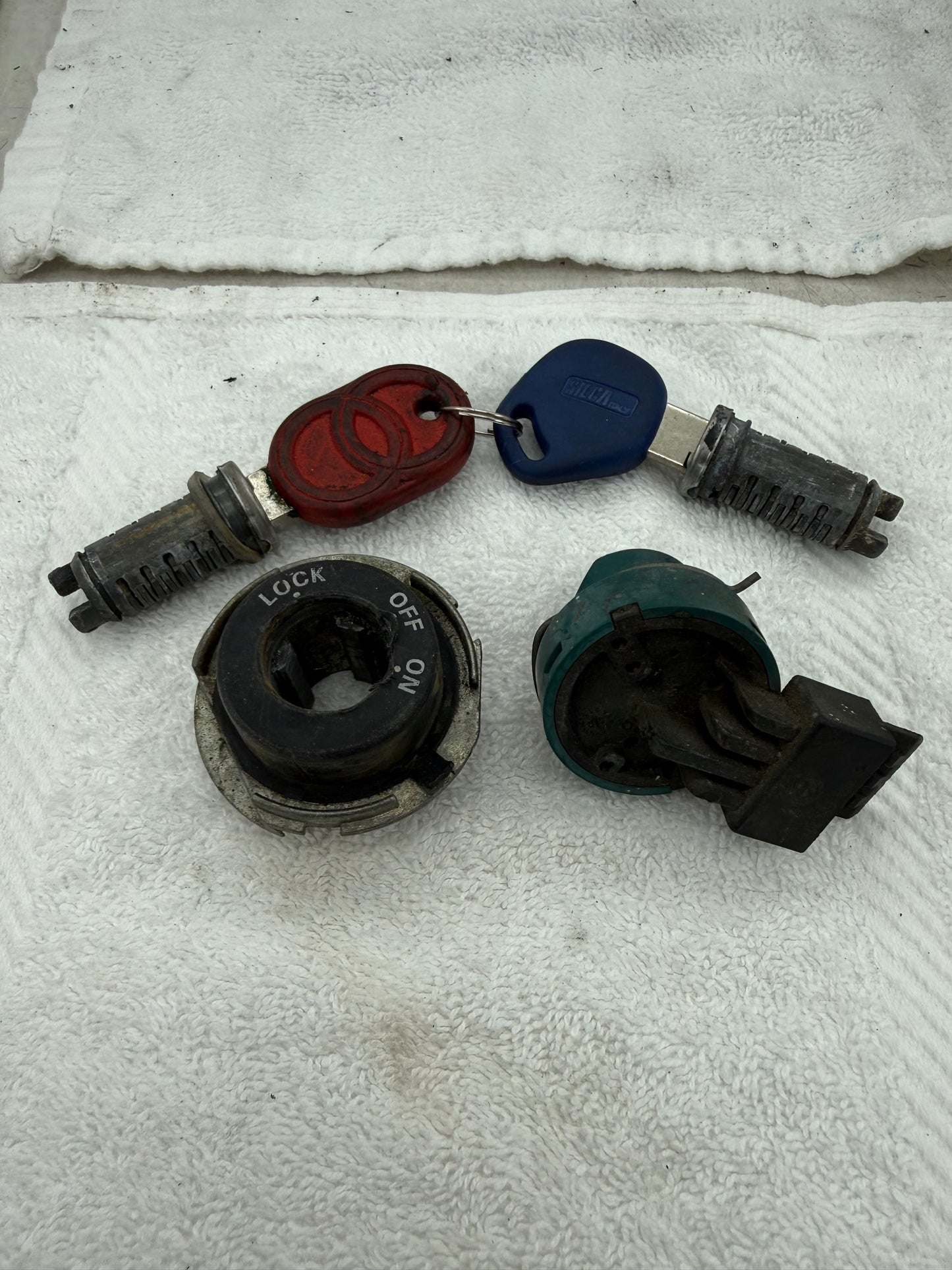 Gilera contactslot set oud model 50cc 125cc 180cc